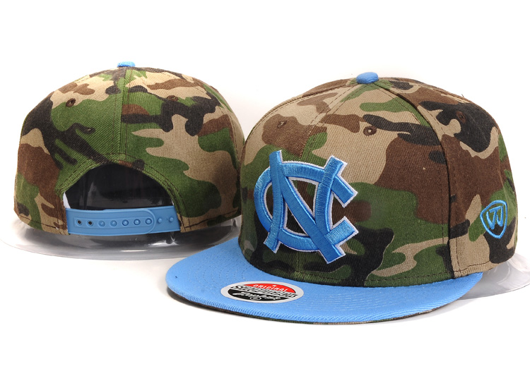 NCAA North Carolina Z Snapback Hat #01